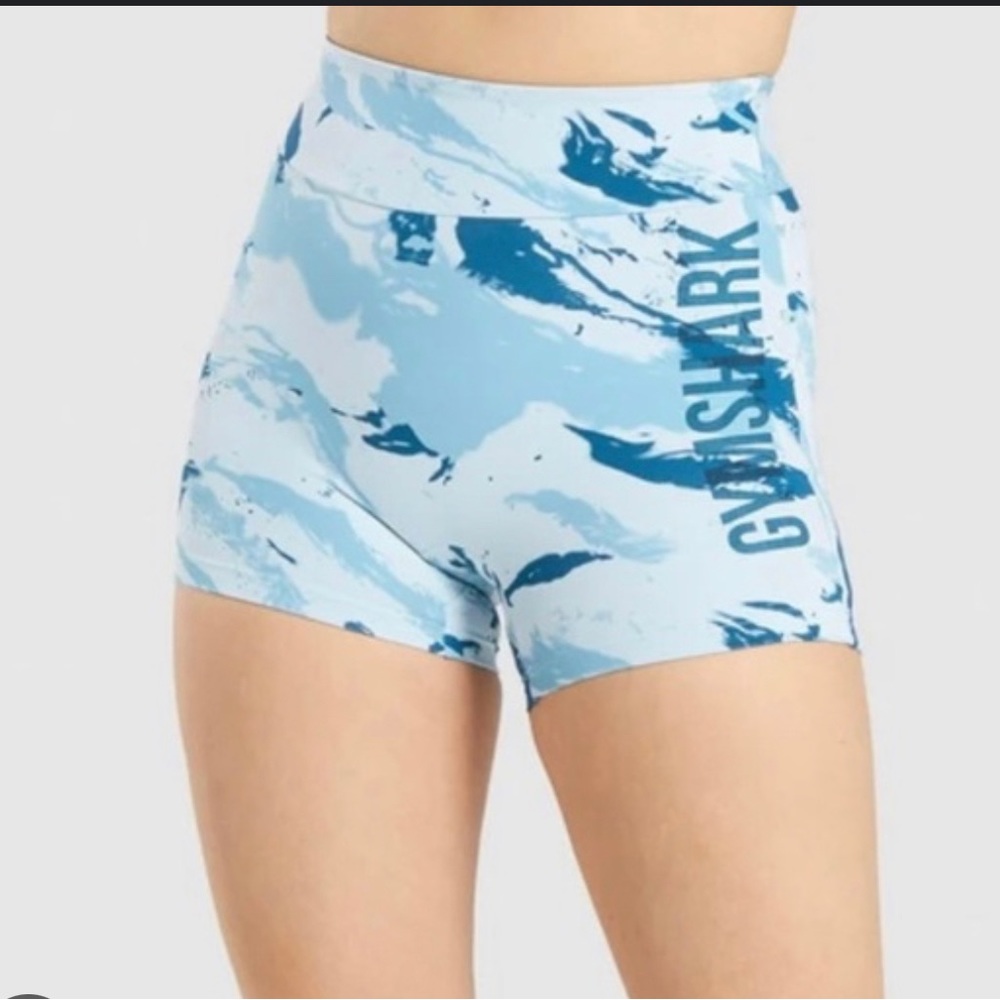 ISO GYMSHARK BLUE SHORTS